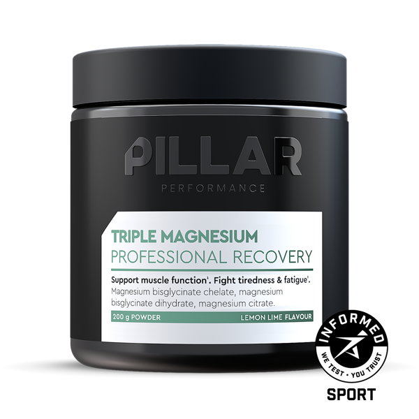 Picture of Pillar Performance TRIPLE MAGNESIUM POWDER - Lemon Lime ( Jar)